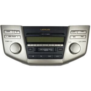 2004-2008 Lexus RX330 RX400H Radio Cassette AM-FM CD Player OEM 86120-48180